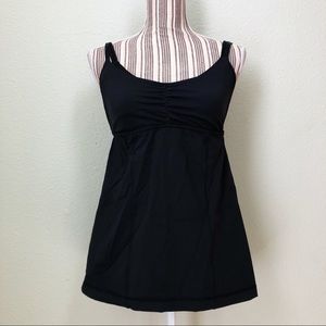lululemon Double Strap Fitness Tank Black 10